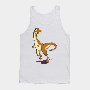 Cartoon Gallimimus Tank Top